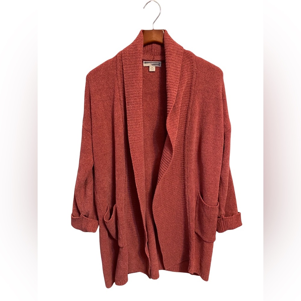 Barefoot Dreams CozyChic‎ Lite Open Front Cardigan Women’s Size Medium